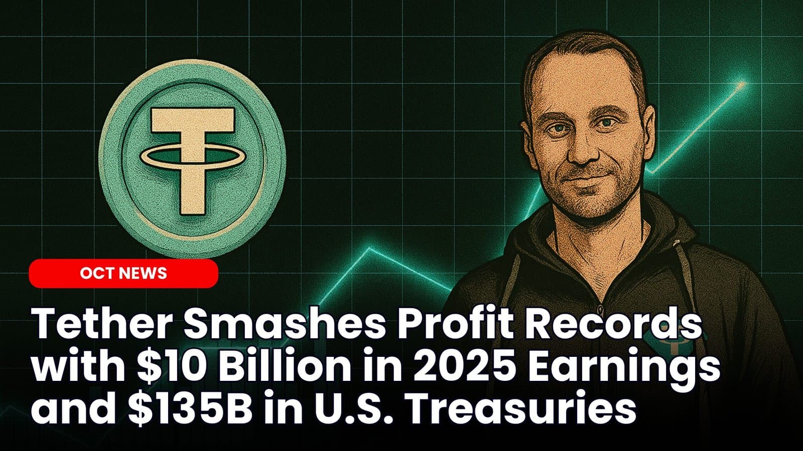 Tether Smashes Profit Records with $10 Billion in 2025 Earnings image