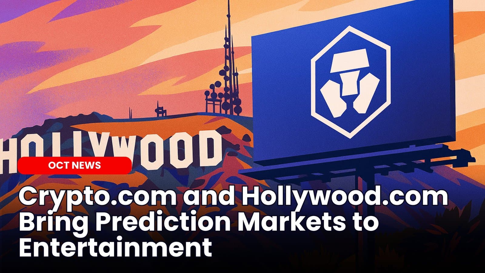 Crypto.com and Hollywood.com Partner For Prediction Markets image