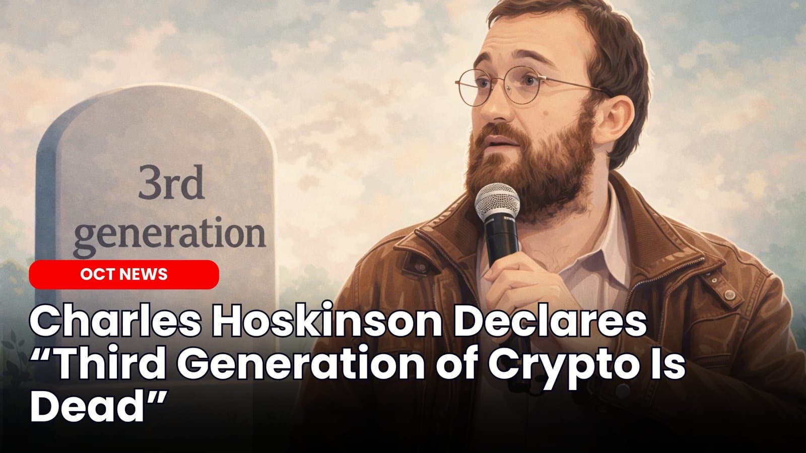 Charles Hoskinson Declares “Third Generation of Crypto Is Dead” image