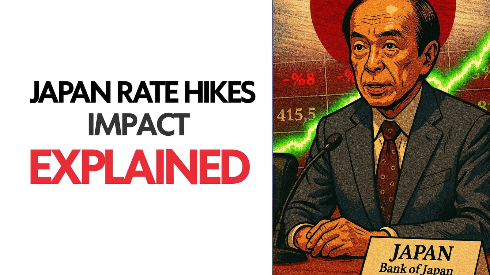 Japan Rate Hike Impact on Crypto Market : Explained image