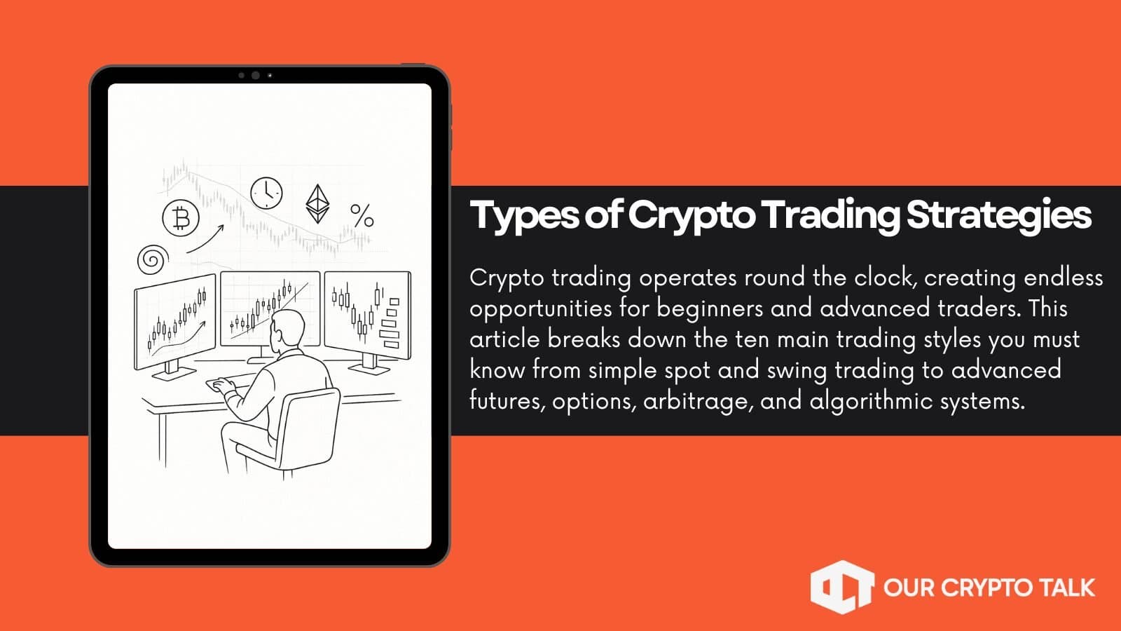 10 Types of Crypto Trading Strategies : From Beginner to Pro-Level image