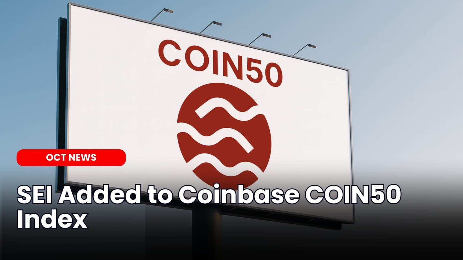 SEI Added to Coinbase COIN50 Index image