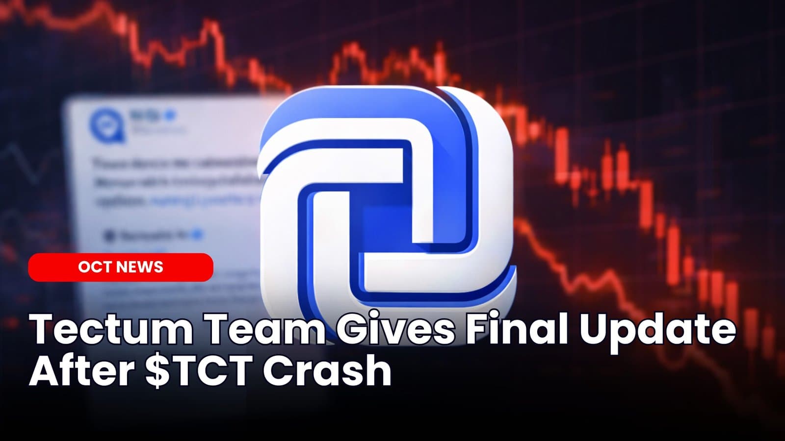 Tectum Team Gives Final Update After $TCT Crash image