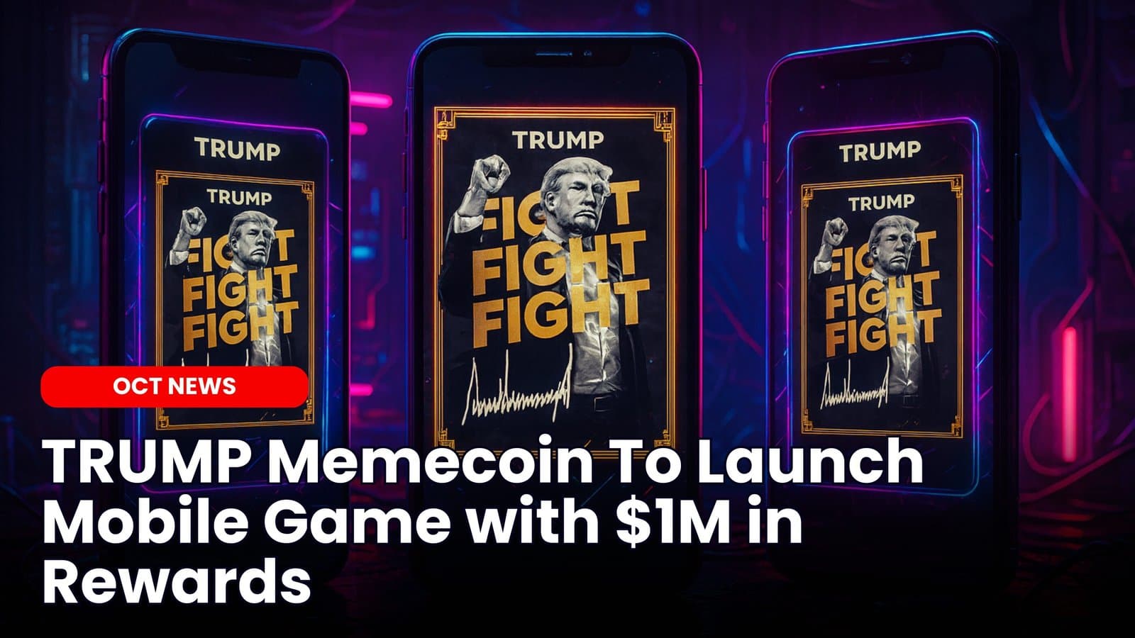 TRUMP Memecoin To Launch Mobile Game with $1M in Rewards image