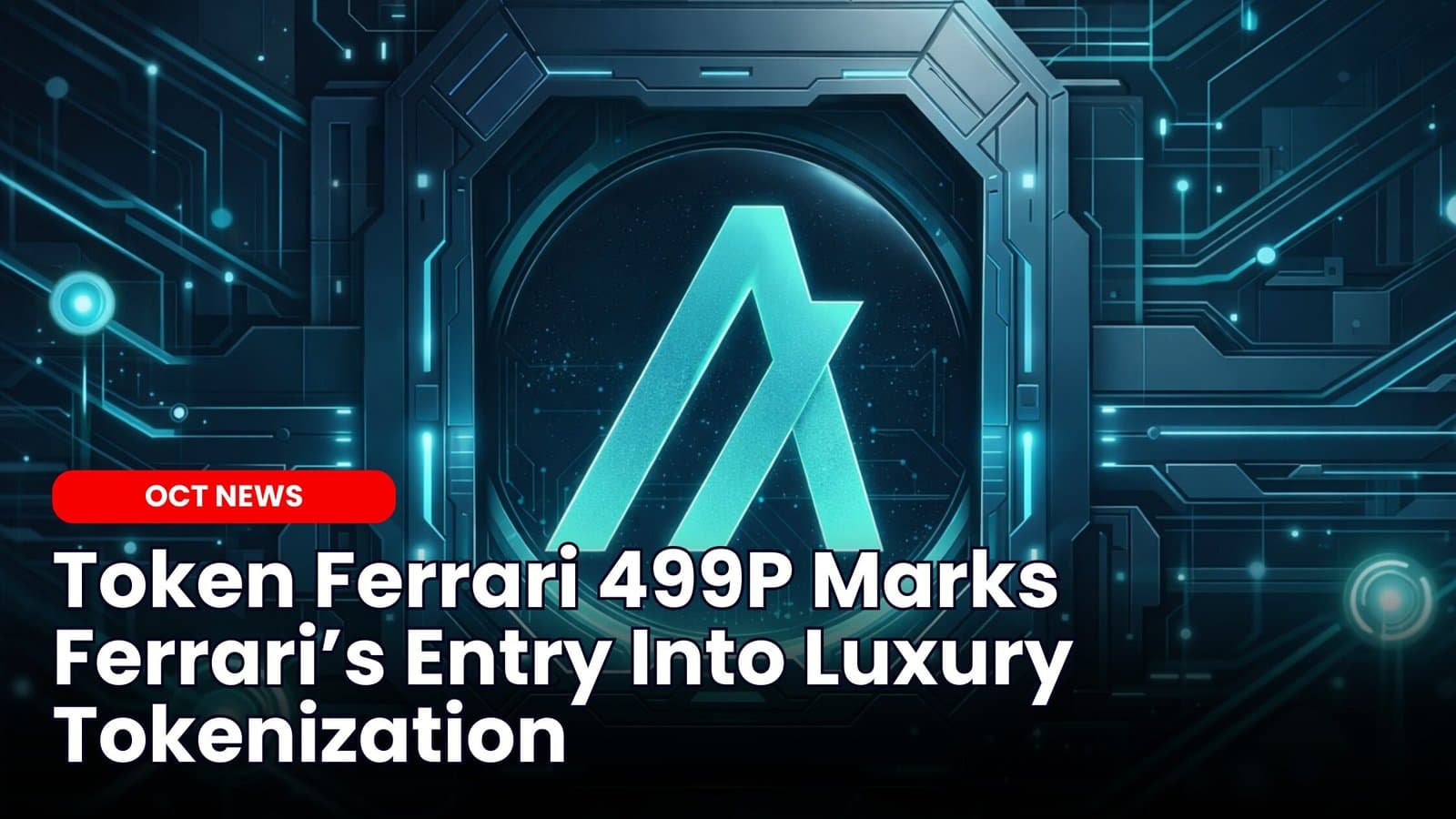Token Ferrari 499P Marks Ferrari’s Entry Into Luxury Tokenization image
