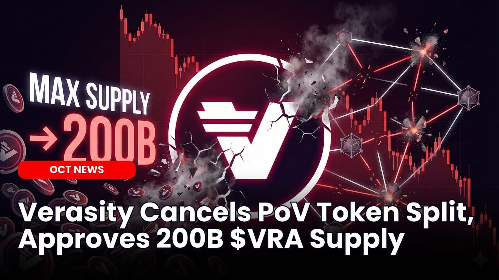 Verasity Cancels PoV Token Split, Approves 200B $VRA Supply image