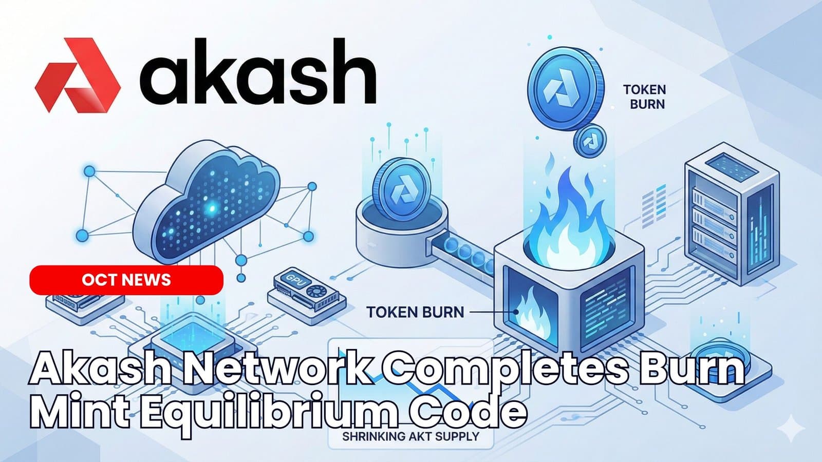 Akash Network Completes Burn Mint Equilibrium Code image