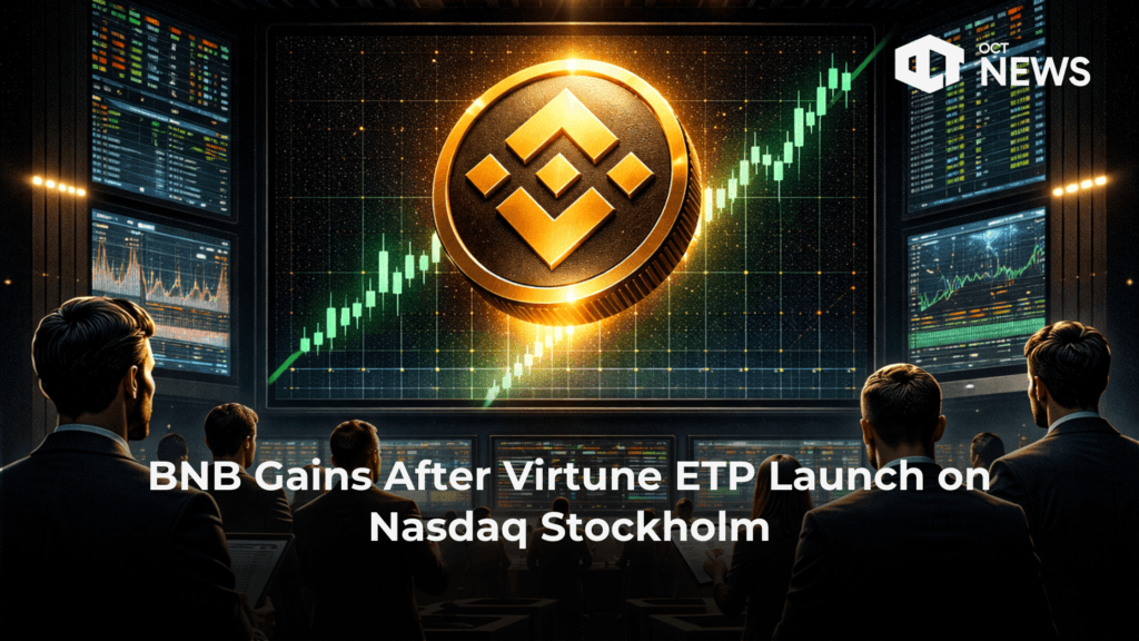 BNB Gains After Virtune ETP Launch on Nasdaq Stockholm image