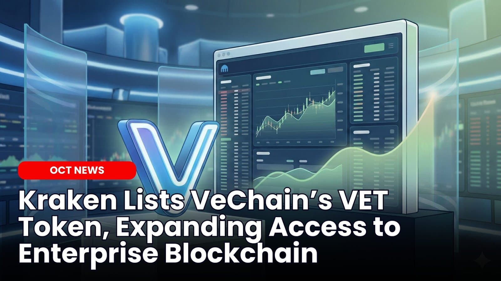 Kraken Lists VeChain’s VET Token image