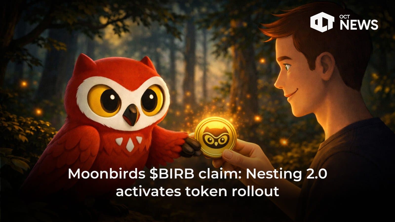 Moonbirds $BIRB claim: Nesting 2.0 activates token rollout image