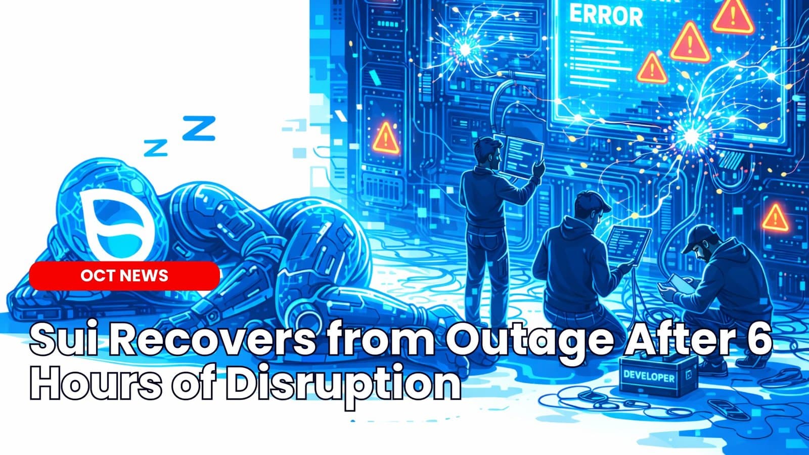 Sui Network Recovers from Outage After 6 Hours of Disruption image
