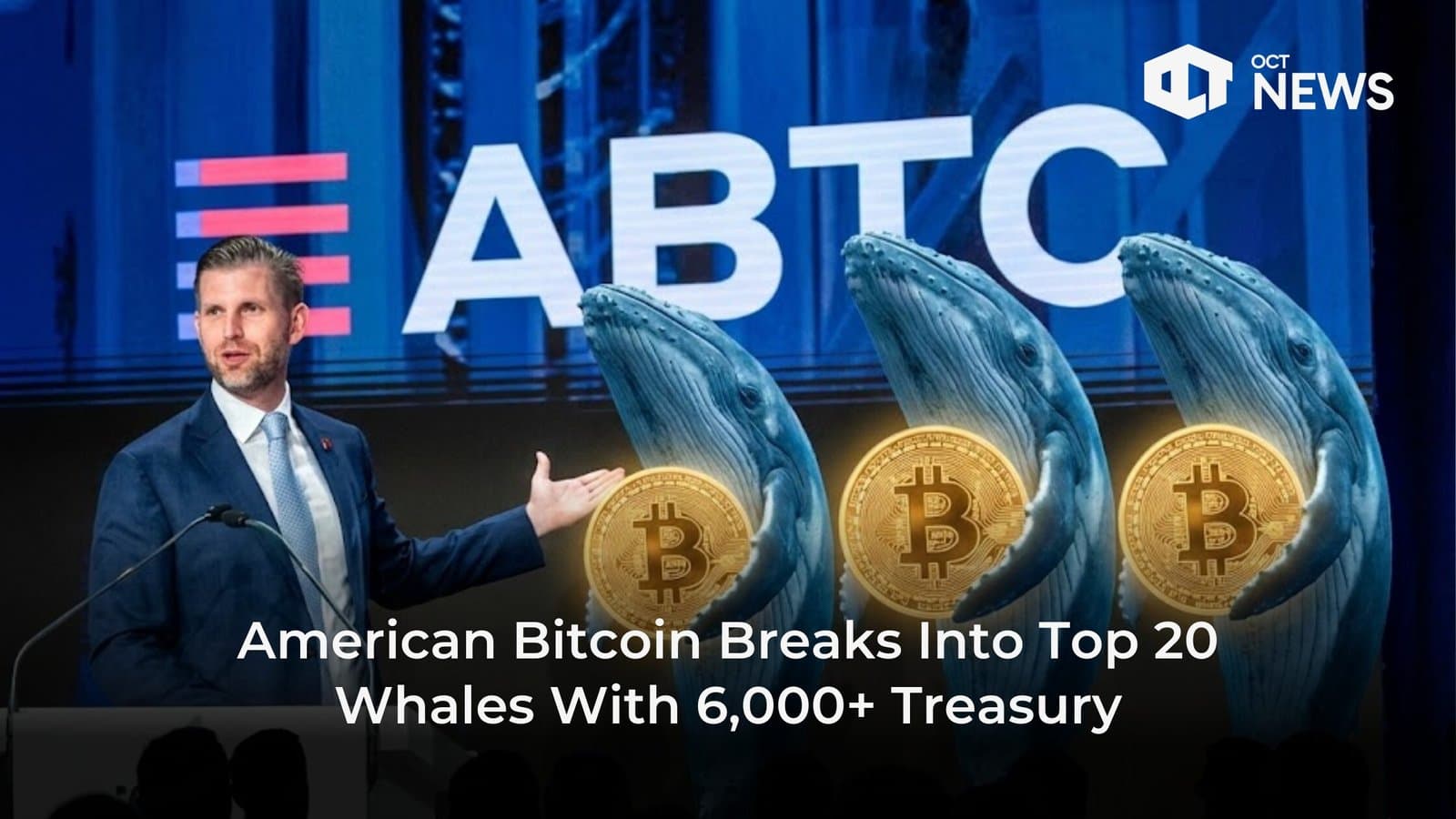 American Bitcoin Breaks Into Top 20 Whales With 6,000+ Treasury image