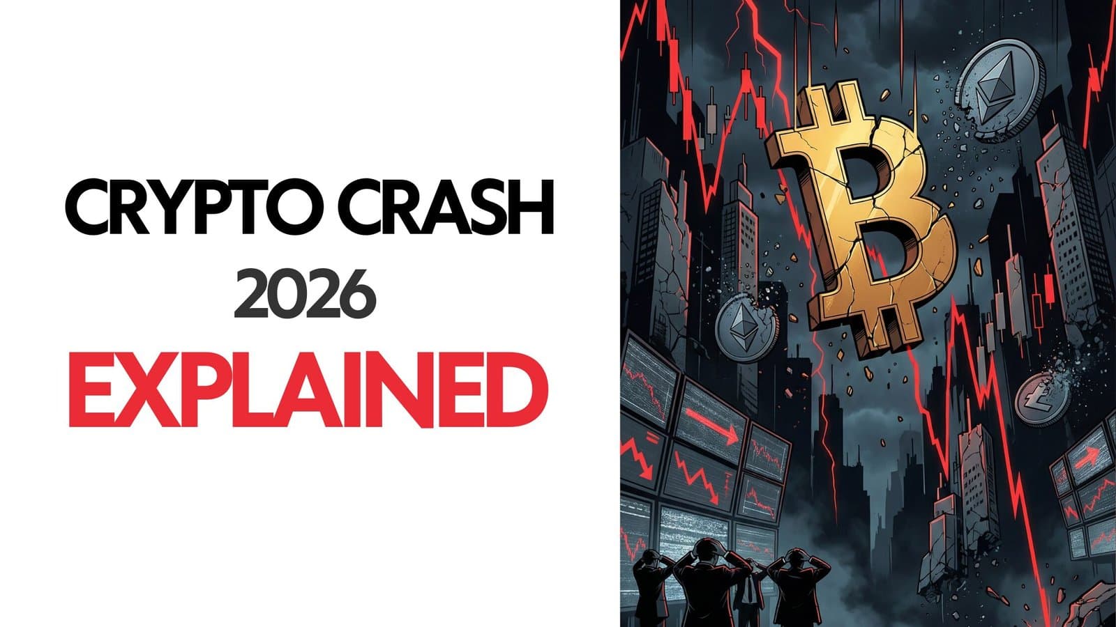 The Great Crypto Crash of 2026 : Explained image