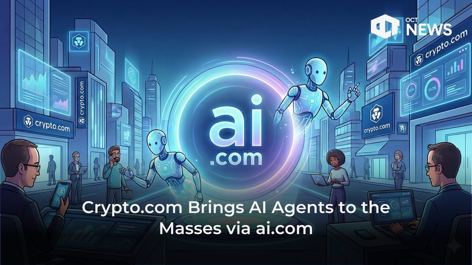 Crypto.com Brings AI Agents to the Masses via ai.com image