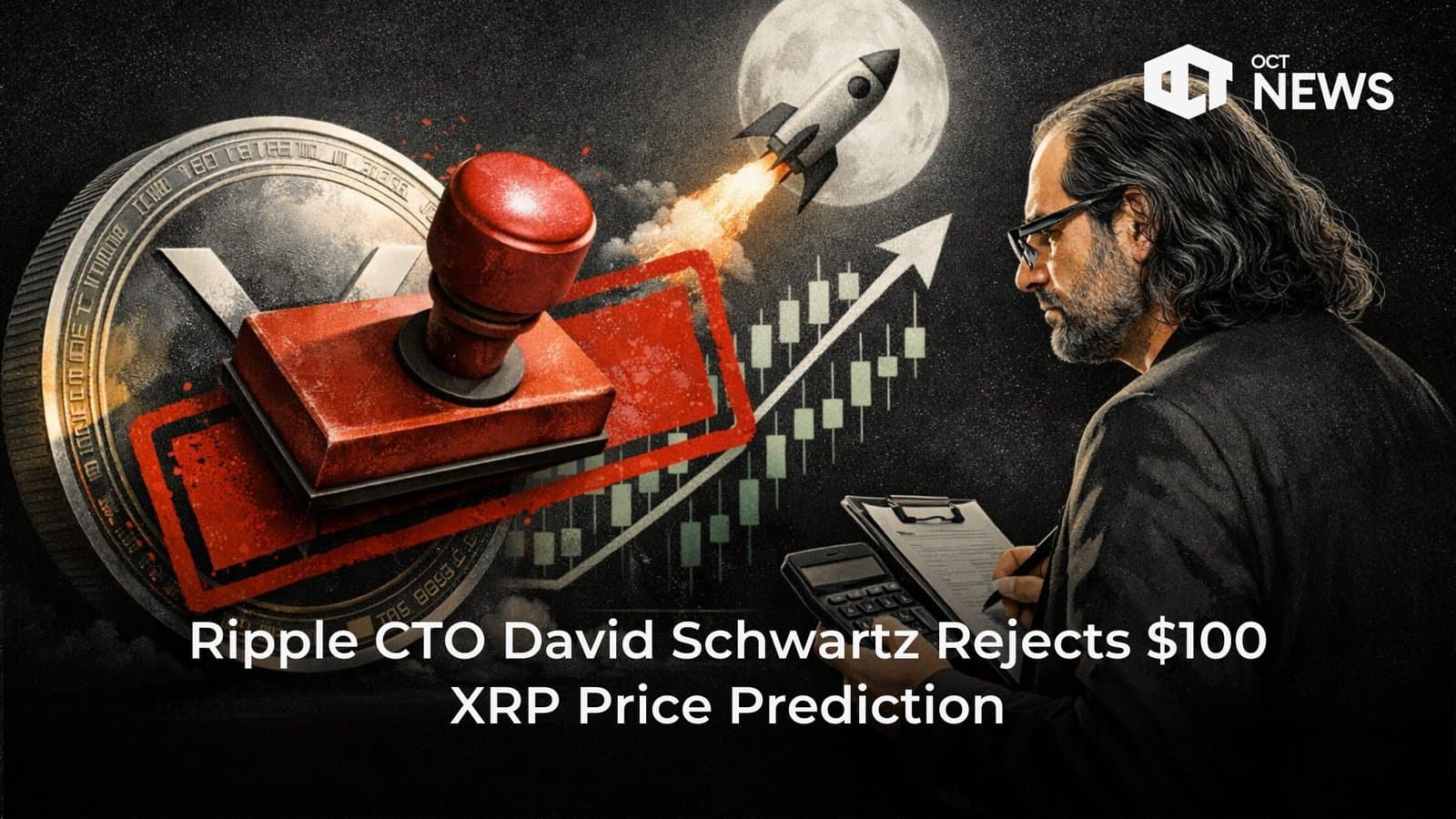 Ripple CTO David Schwartz Rejects $100 XRP Price Prediction image