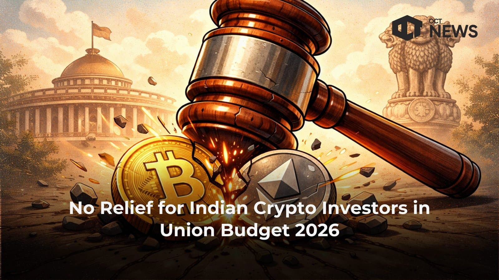 No Relief for Indian Crypto Investors in Union Budget 2026 image