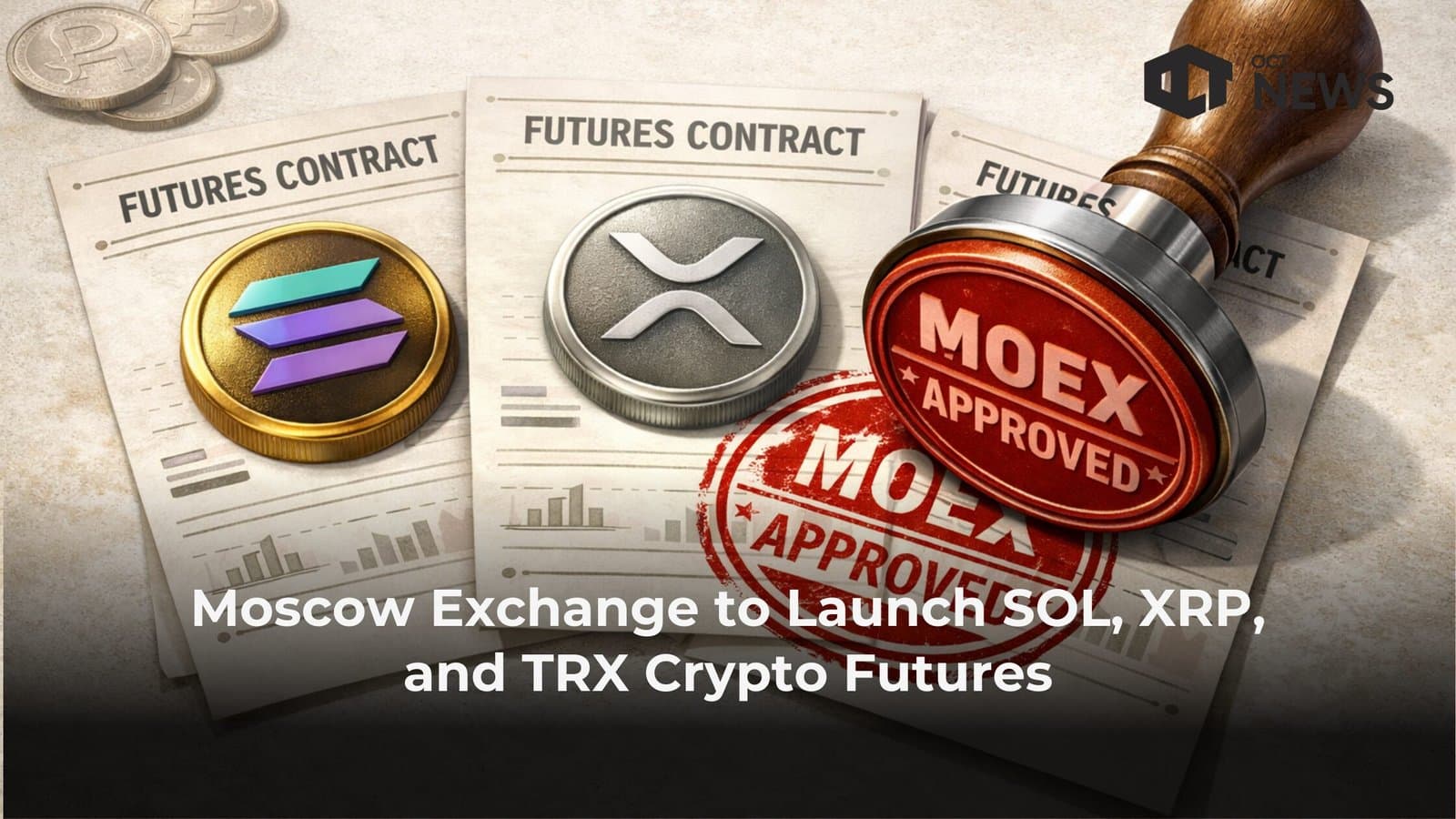 Moscow Exchange to Launch SOL, XRP, and TRX Crypto Futures image
