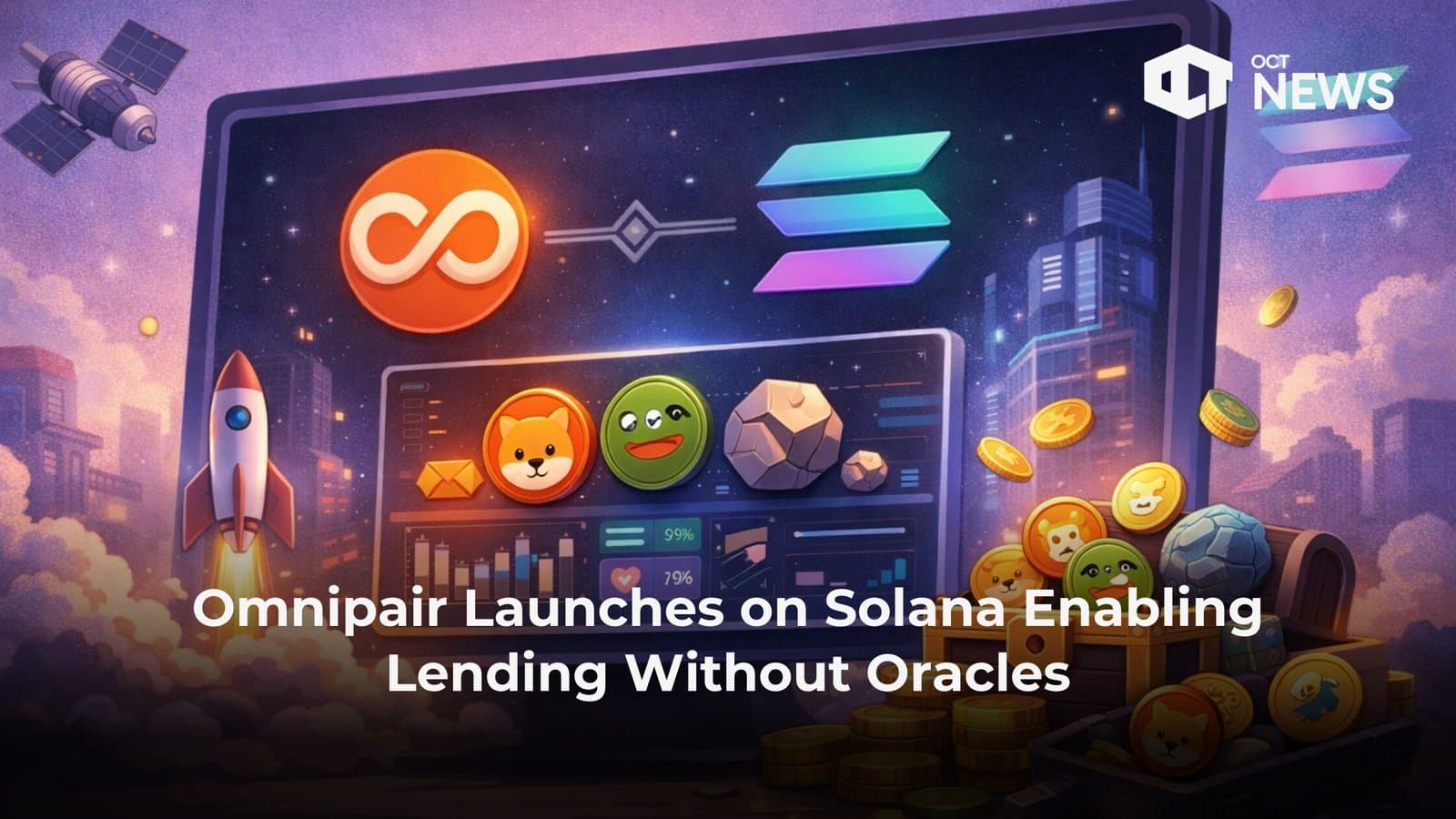 Omnipair Launches on Solana Enabling Lending Without Oracles image