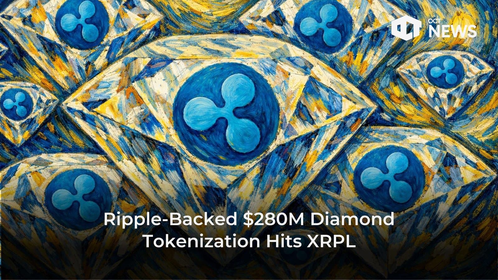 Ripple-Backed $280M Diamond Tokenization Hits XRPL image