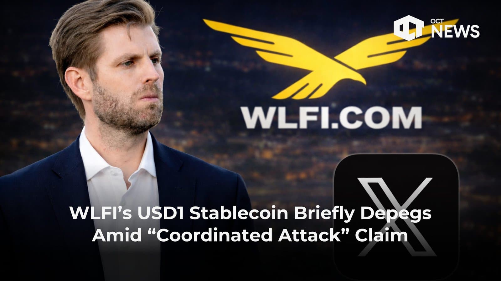 WLFI’s USD1 Stablecoin Briefly Depegs Amid “Coordinated Attack” image
