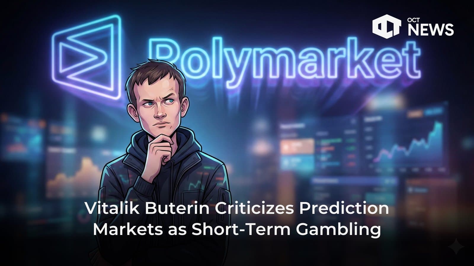 Vitalik Buterin Criticizes Prediction Markets as Short-Term Gambling image