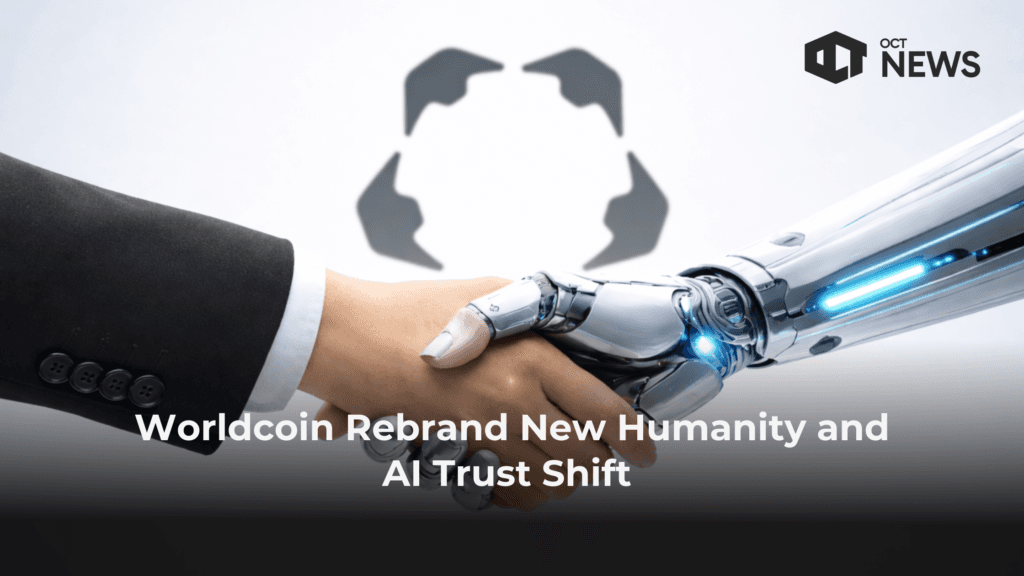 Worldcoin Rebrand New Humanity and AI Trust Shift image
