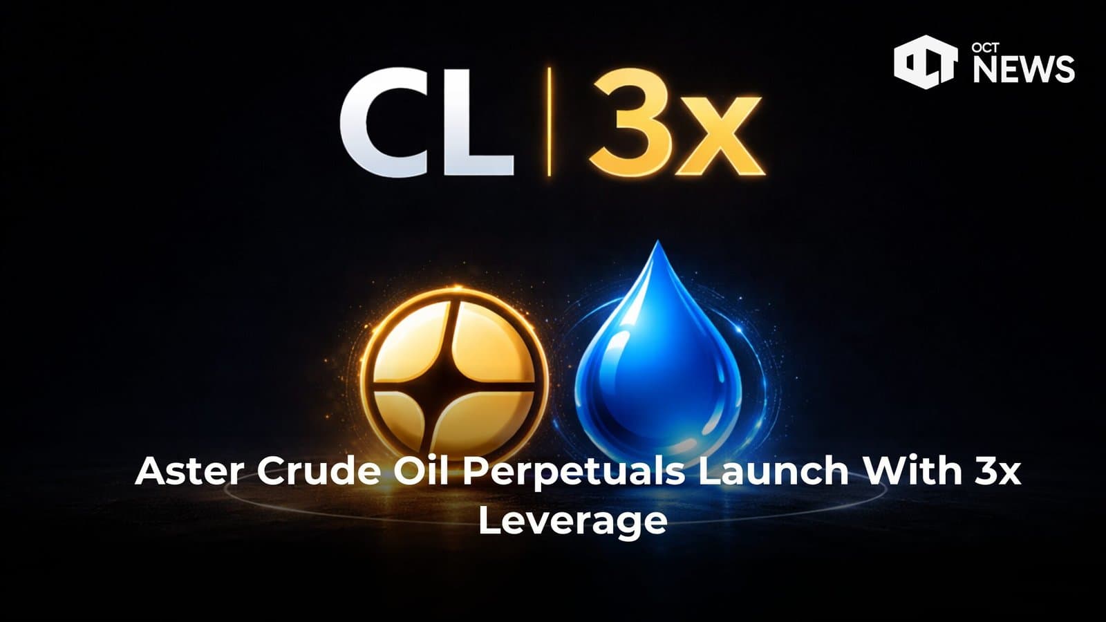 Aster Crude Oil Perpetuals Launch With 3x Leverage image