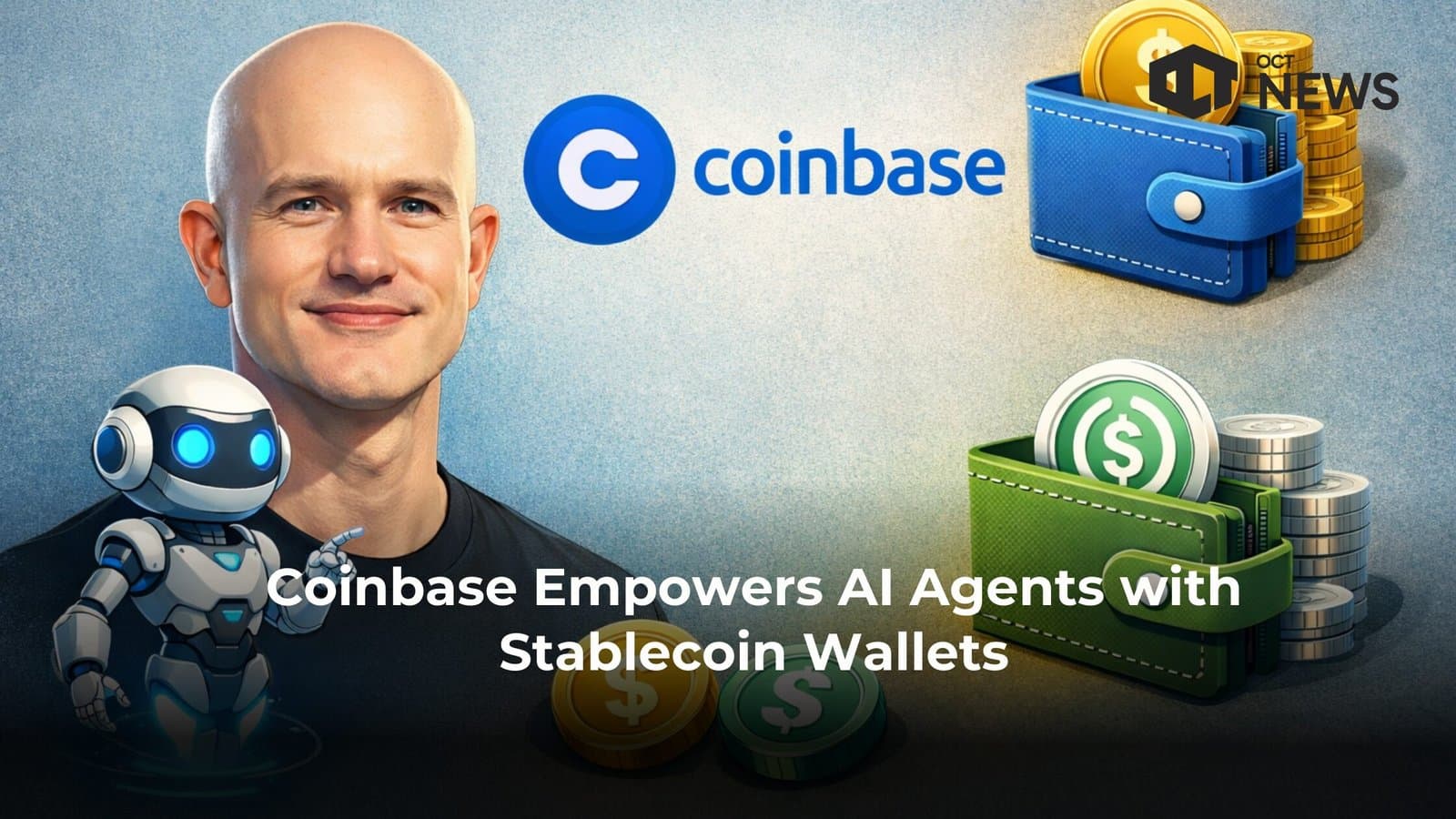 Coinbase Empowers AI Agents with Stablecoin Wallets image