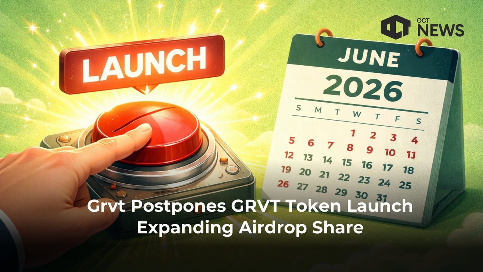 Grvt Postpones GRVT Token Launch Expanding Airdrop Share image
