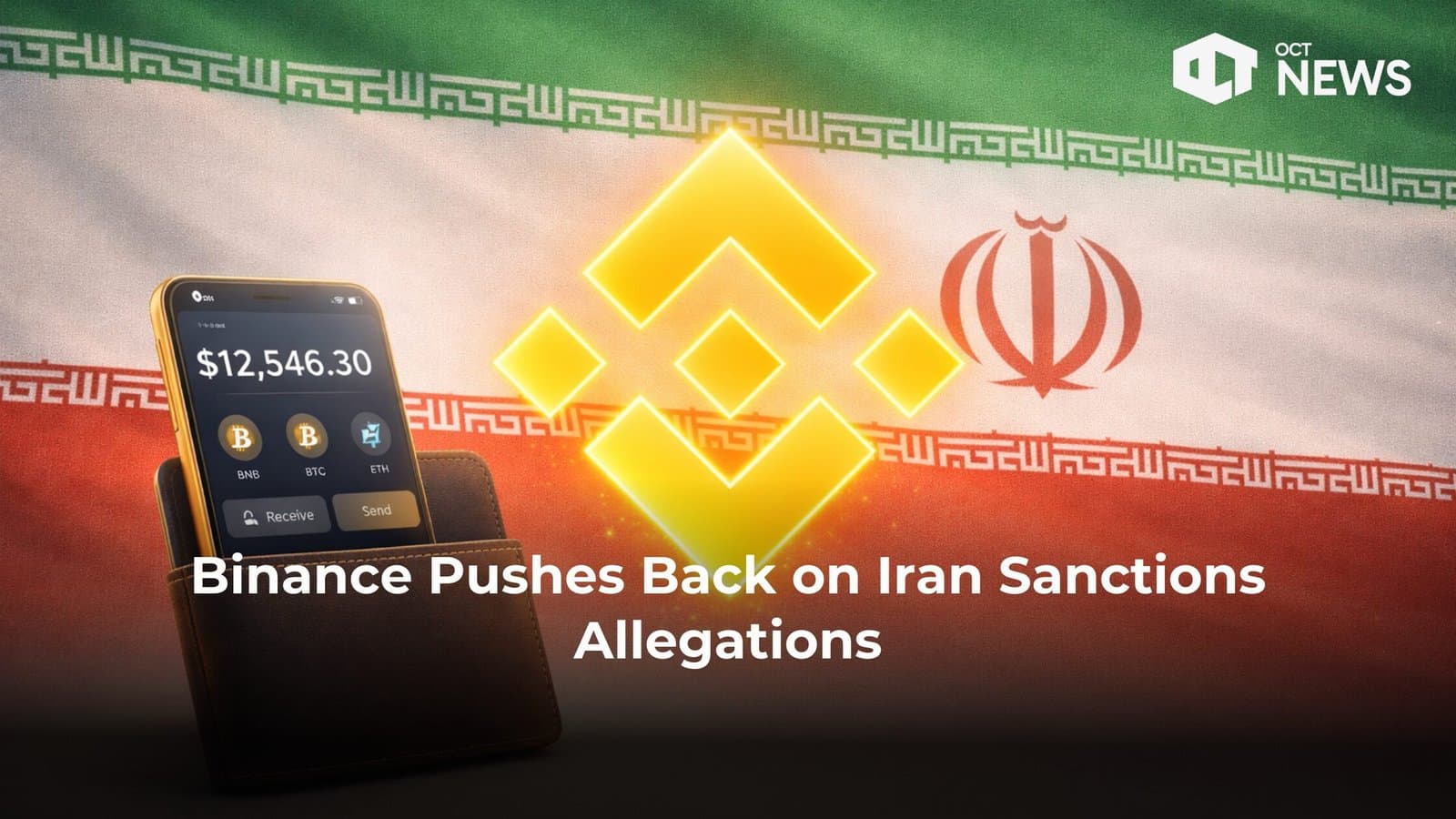Binance Pushes Back on Iran Sanctions Allegations image