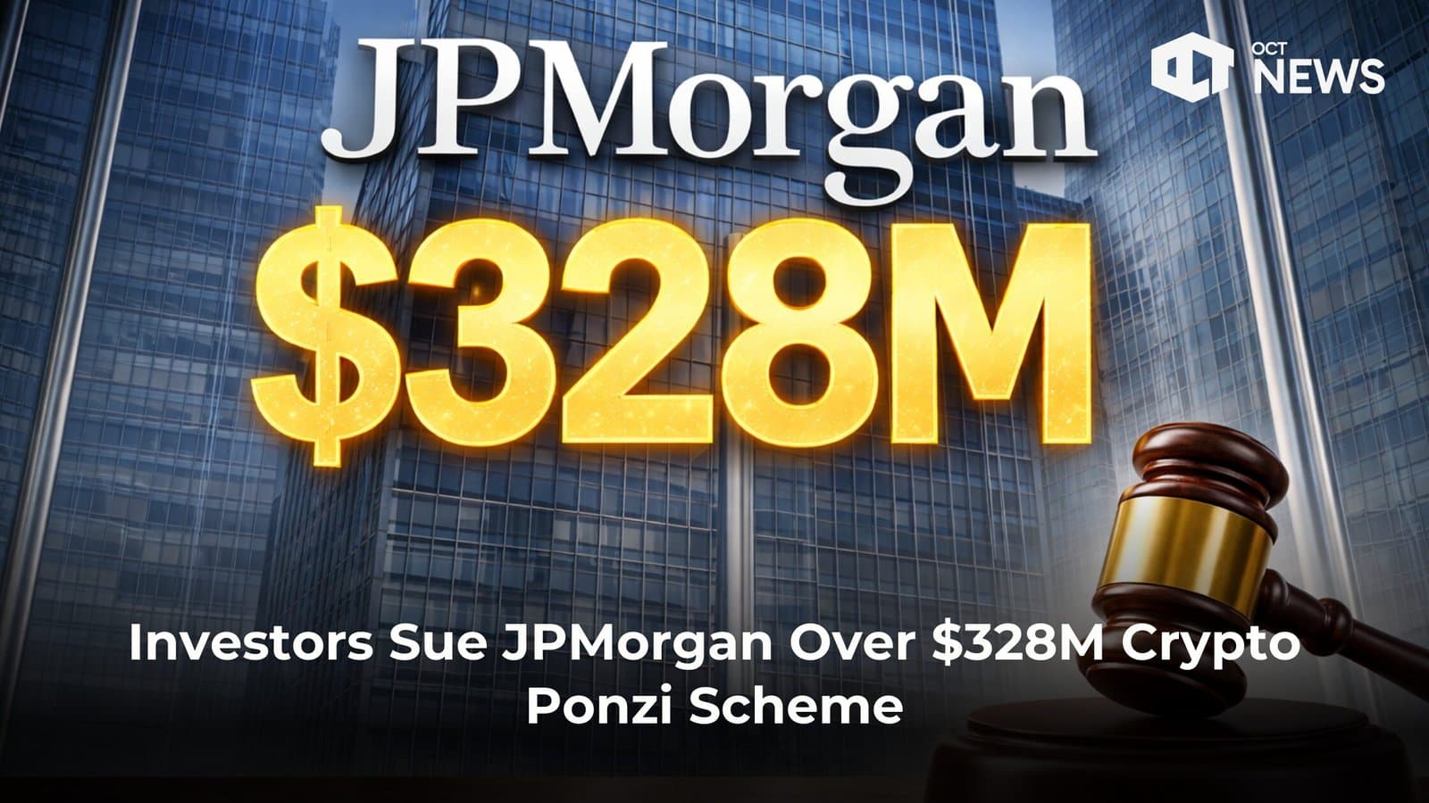 Investors Sue JPMorgan Over $328M Crypto Ponzi Scheme image