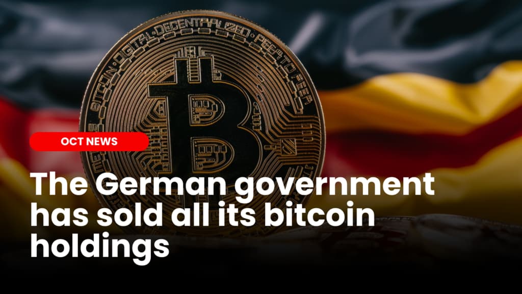 German Government Has Sold All Of Its Bitcoin
