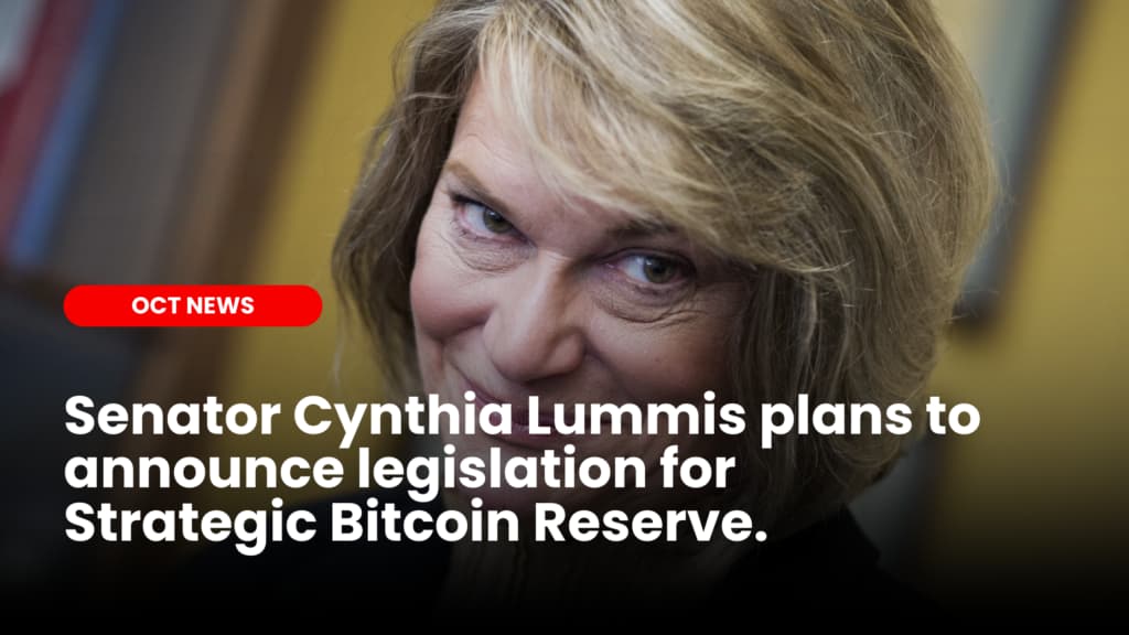 Senator Cynthia Lummis plans for Strategic Bitcoin Reserve