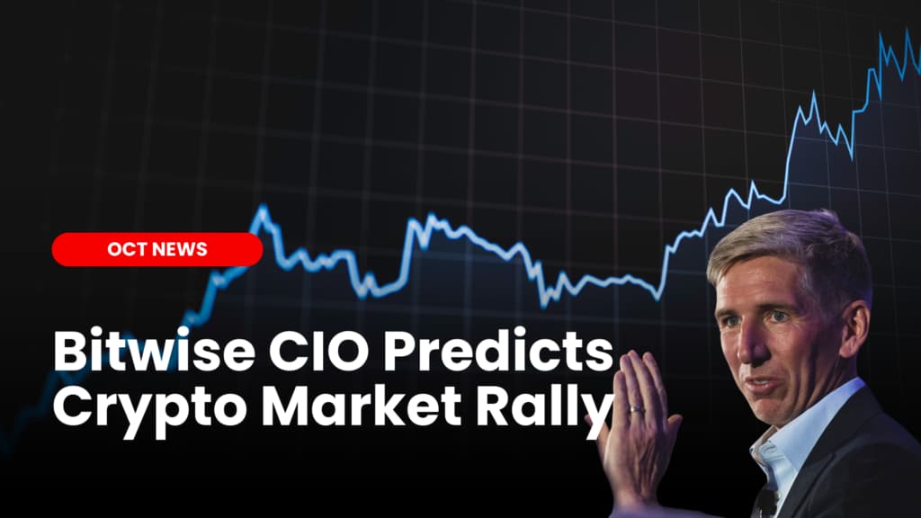 Bitwise CIO Predicts Crypto Market Rally as Macroeconomic Clarity Emerges