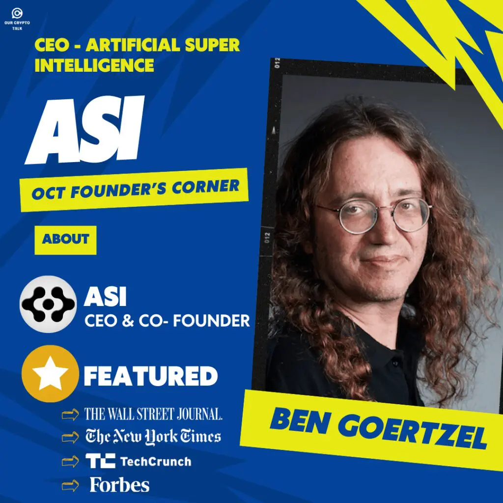 Founder’s Corner ASI : Ben Goertzel image
