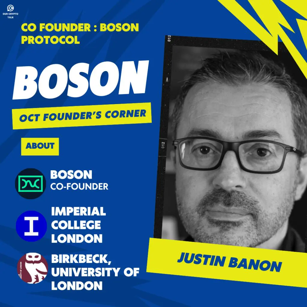 Founder’s Corner BOSON : Justin Banon image