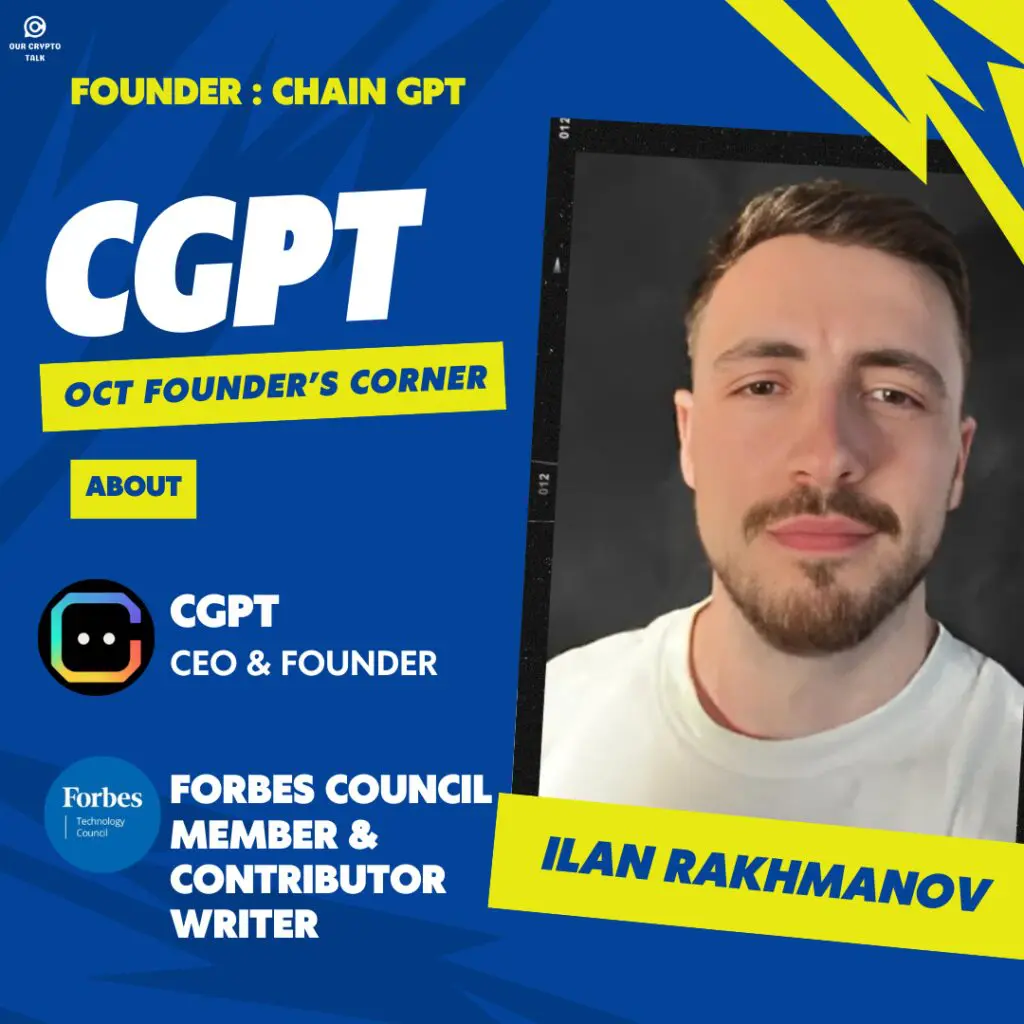 Founder’s Corner CGPT :  Ilan Rakhmanov image