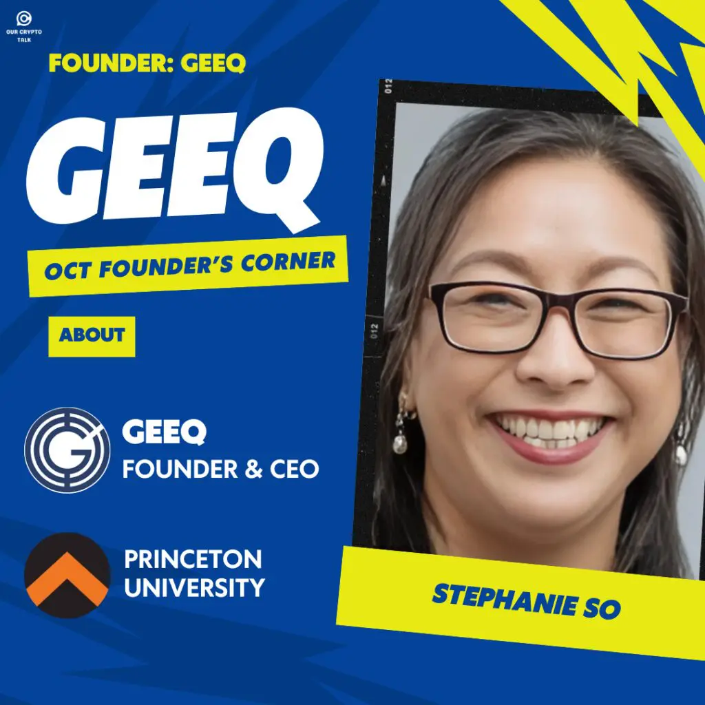 Founder’s Corner GEEQ: Stephanie So image