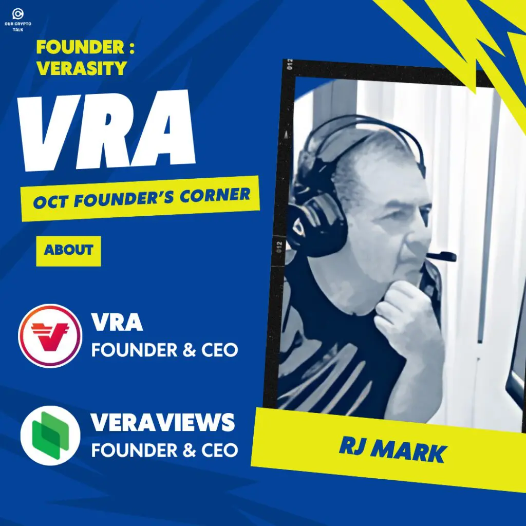 Founder’s Corner VRA : RJ Mark image