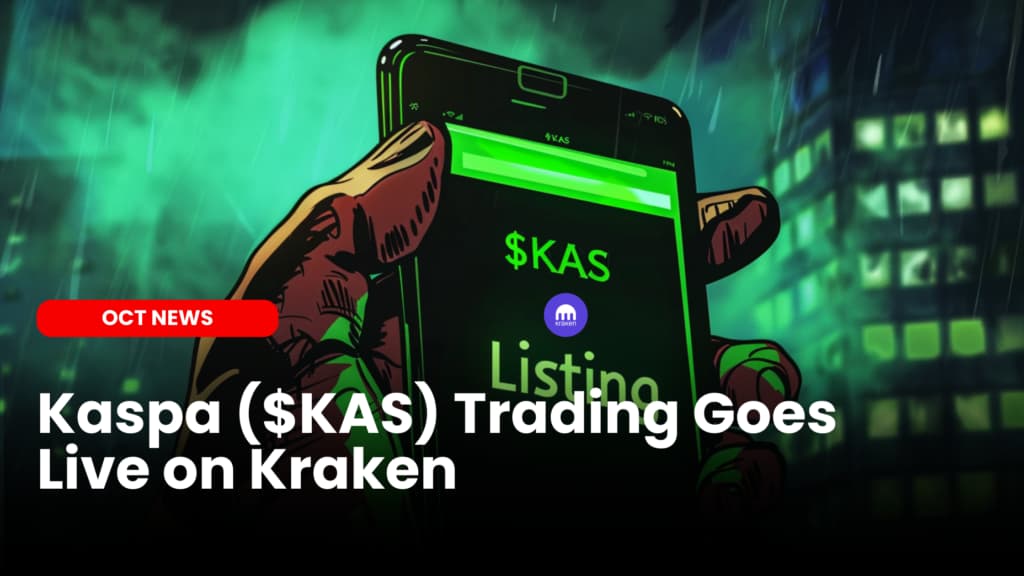 Kaspa ($KAS) Trading Goes Live on Kraken
