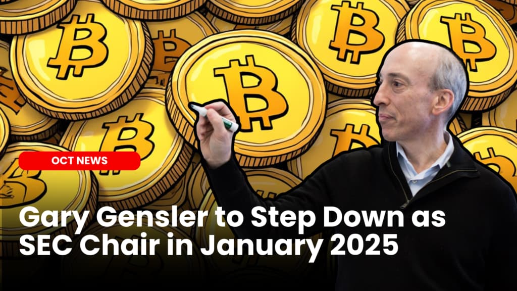Gary Gensler to Step Down as SEC Chair in January 2025