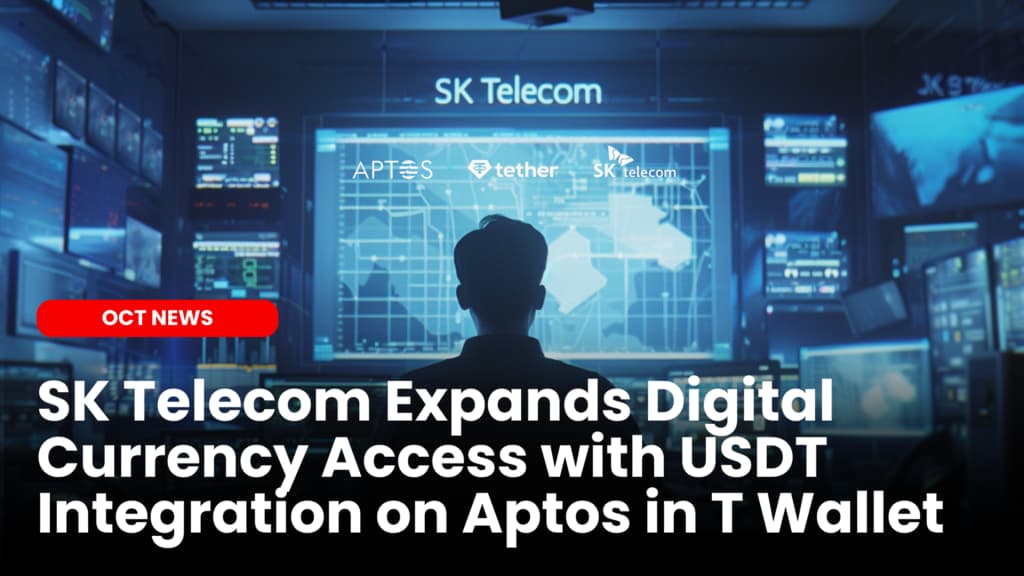 SK Telecom Expands Digital Currency Access with USDT Integration on Aptos in T Wallet