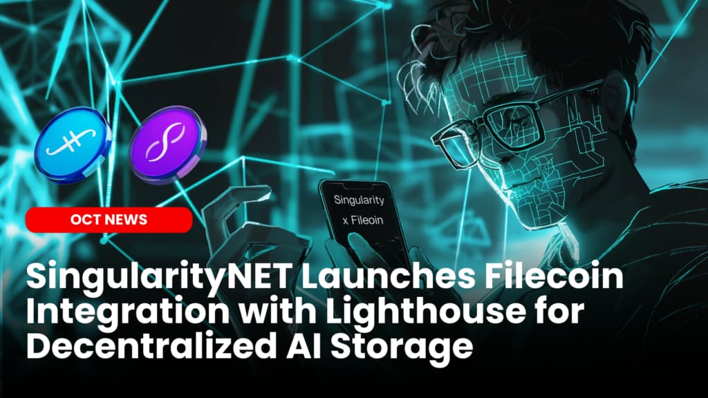 SingularityNET Launches Filecoin Integration with Lighthouse for Decentralized AI Storage