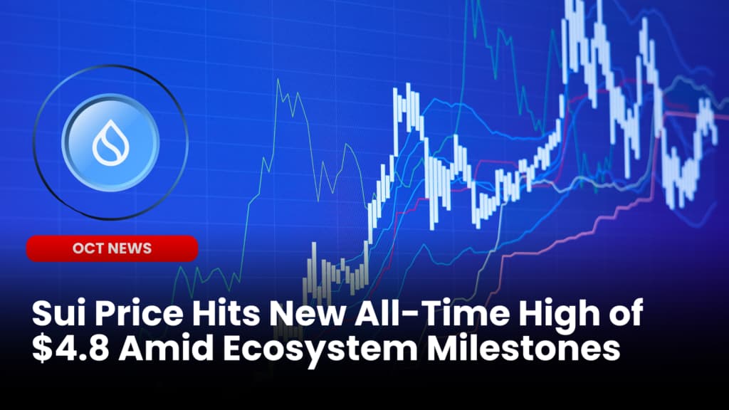 Sui Price Hits New All-Time High of $4.8 Amid Ecosystem Milestones