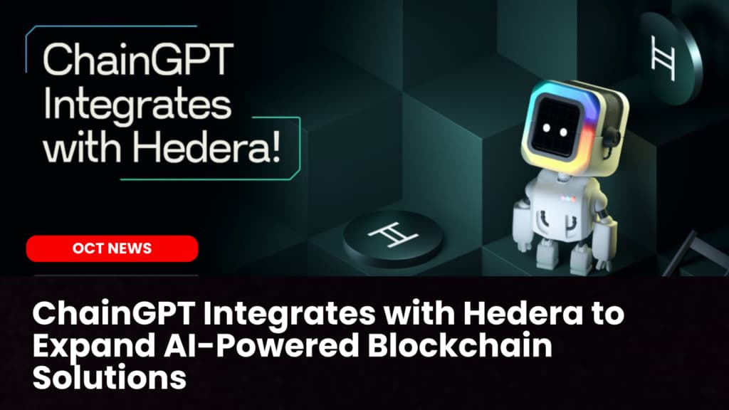 ChainGPT Integrates with Hedera to Expand AI-Powered Blockchain Solutions image