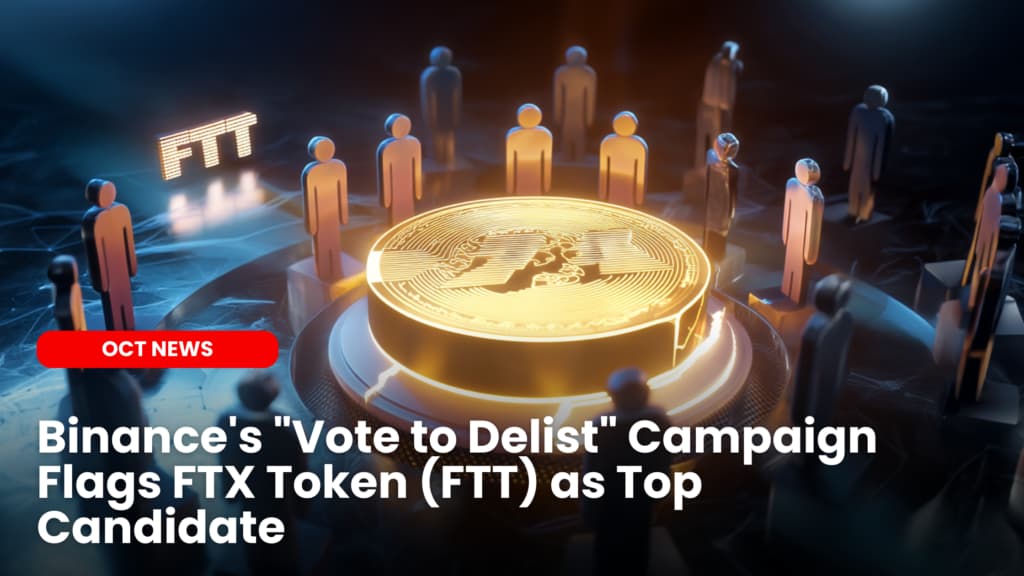Binance’s “Vote to Delist” Campaign Flags FTX Token (FTT) as Top Candidate