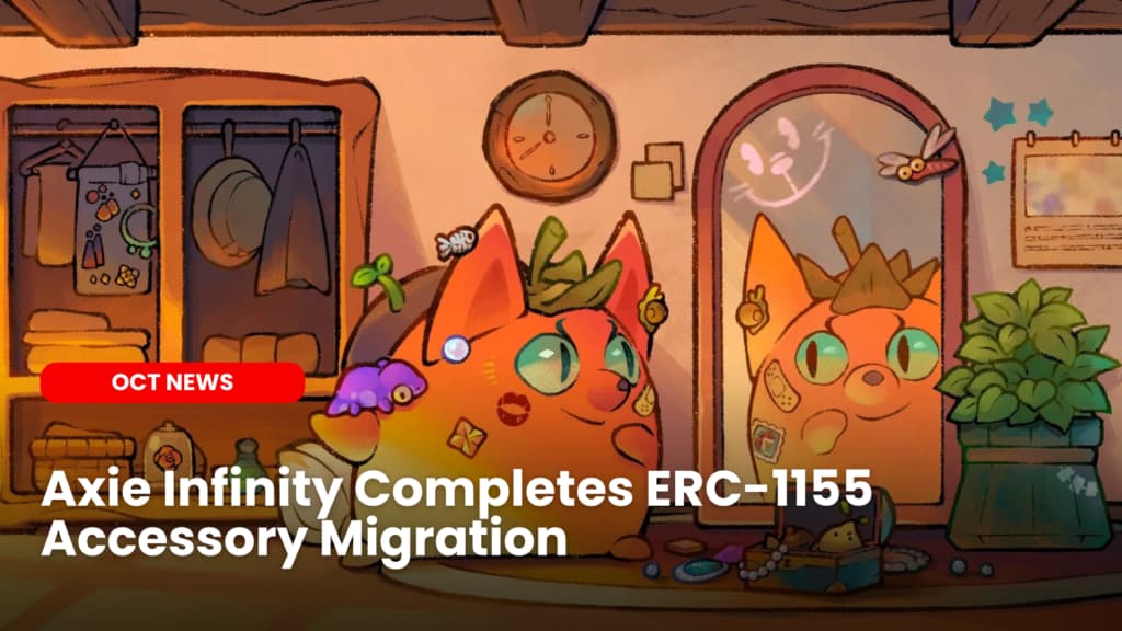 Axie Infinity Completes ERC-1155 Accessory Migration image