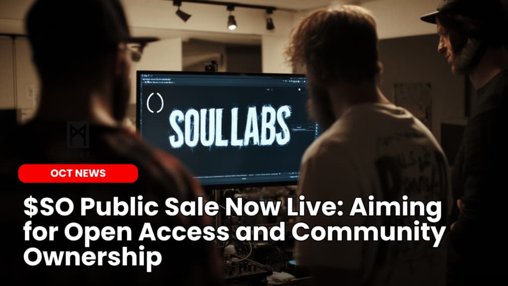 Soul Labs Launches $SO Public Sale with Focus on Open Access and Community Participation