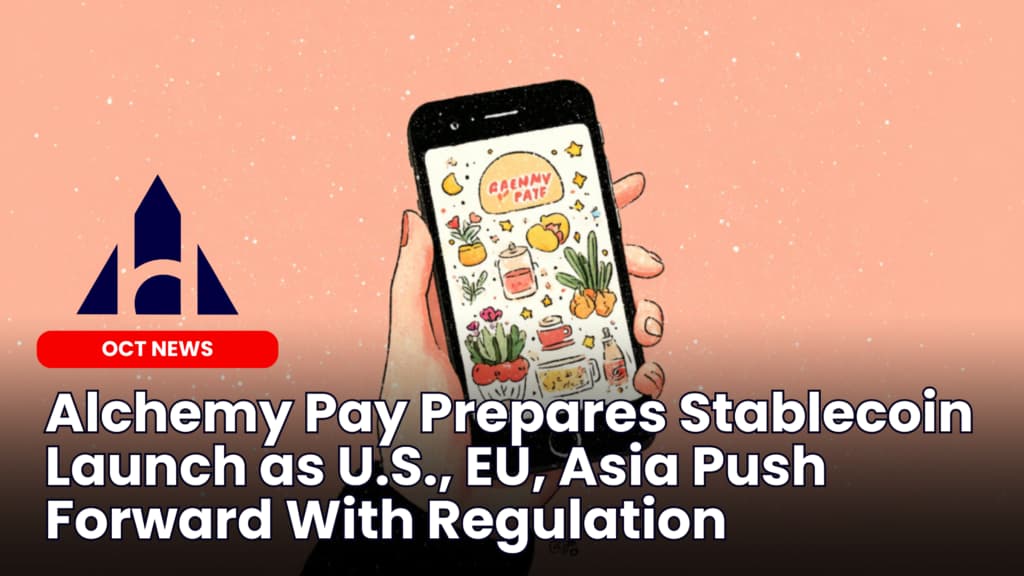 Alchemy Pay Prepares Stablecoin Launch as U.S., EU, Asia Push Forward With Regulation