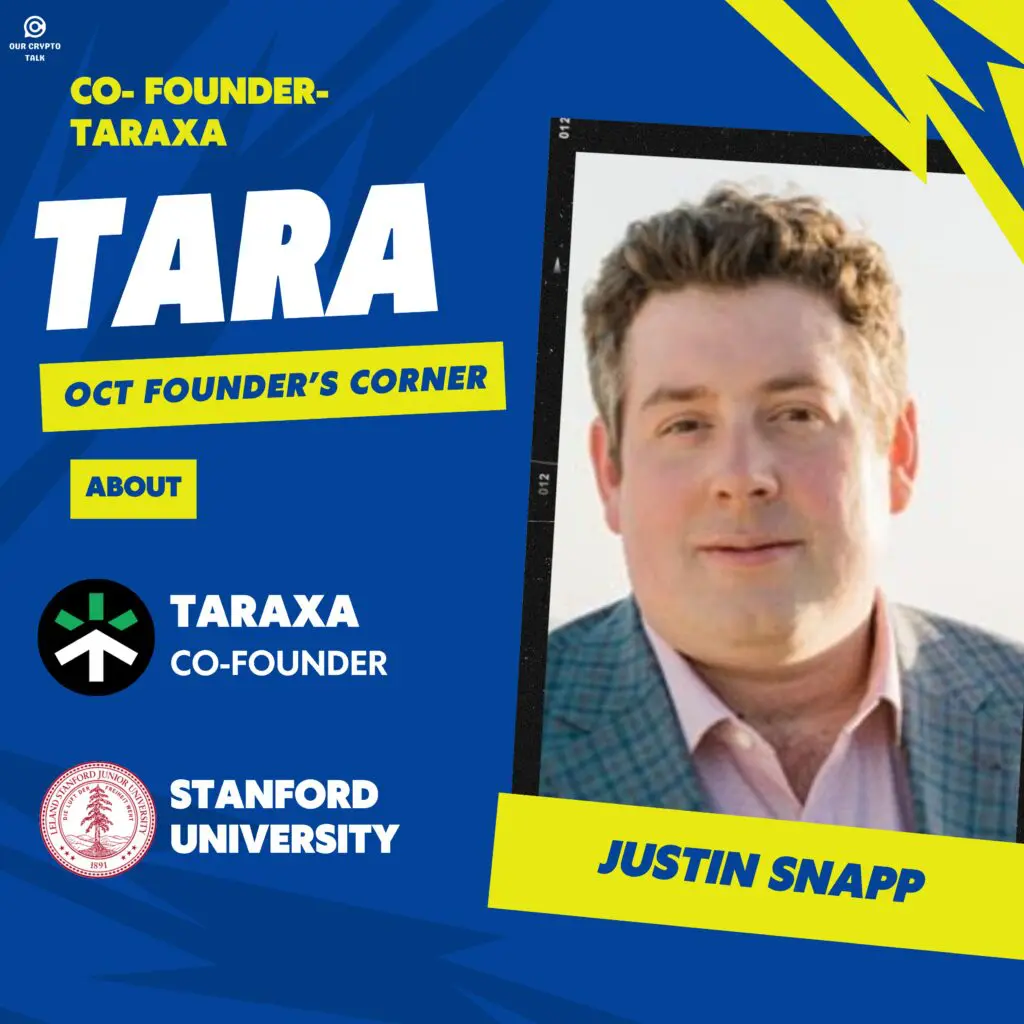 Justin Snapp – Taraxa image